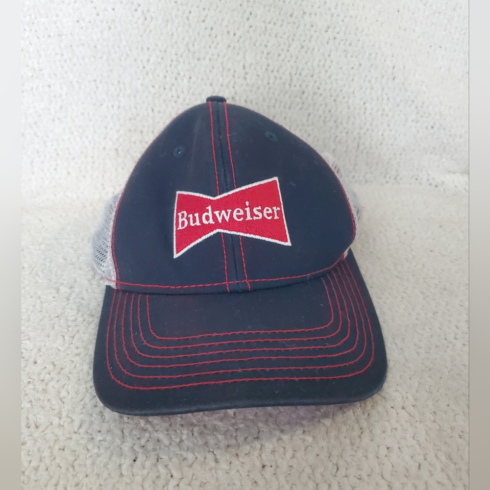 Budweiser Black and Red Baseball Cap